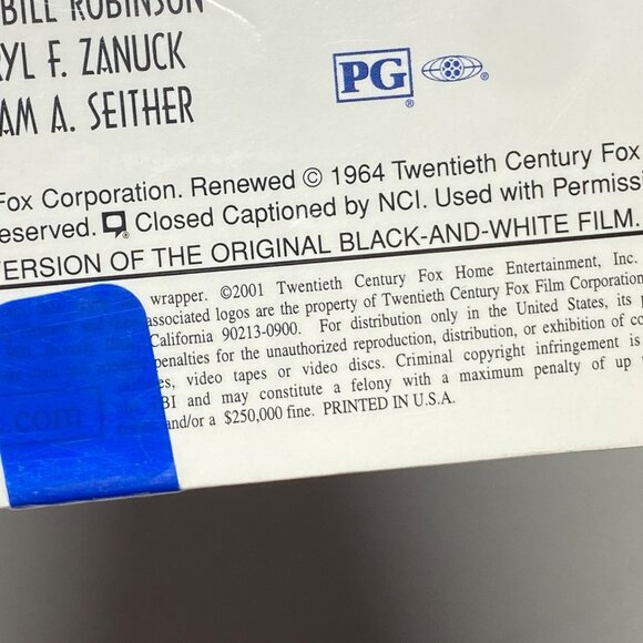 Shirley Temple In Dimples VHS - 20th Century Fox Family Feature - Picture 5 of 8